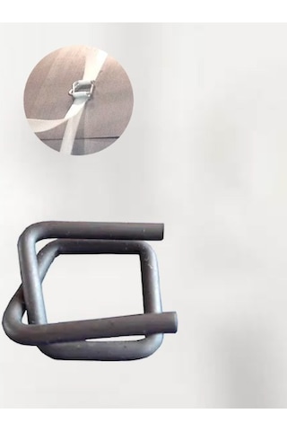 ONUR AMBALAJ 32 MM LİFLİ BUKLE ÇEMBER TOKASI 250 ADET