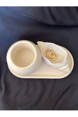 Bernami Biblo Pinterest Dekoratif Deniz Kabuğu Ve Oval Saksı Objesi 3 Lü Set Salon Objesi Banyo Objesi Dekor