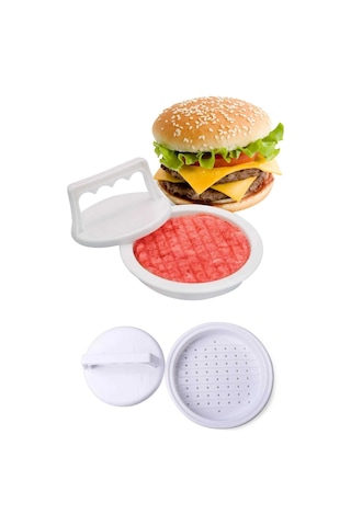Hamburger Yapma Aparatı- Hamburger Pres Ve Köfte Kalıbı Çok Renkli