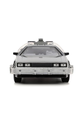253255038, Zaman Makinesi Geleceğe Dönüş 1 1:24, Die-cast Metal , Açılabilen Kapılar, Serbest Tekerlek, Led Işıklı Çok Renkli