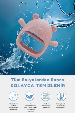 Kiwi Marmot Tutması Kolay  Diş Kaşıyıcı Alman Tasarım Dark Pink Olive