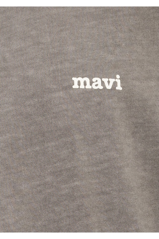 Mavi - Mavi Logo Baskılı Gri Tişört 0613346-85309