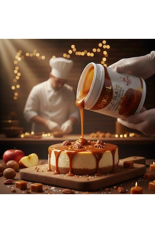 Ovalette Jöle Karamel 1 Kg Pasta, Triliçe Ve Tatlı Kaplama Jölesi