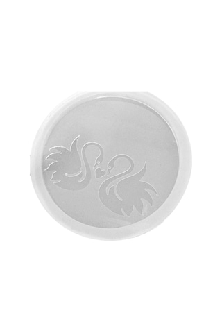 Tahtakale Toptancı Epoksi Kuğu Desenli Magnet Kalıbı 7 Cm