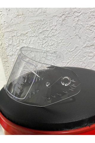 M-801 Kask Vizör Yedek Şeffaf-siyah-gold