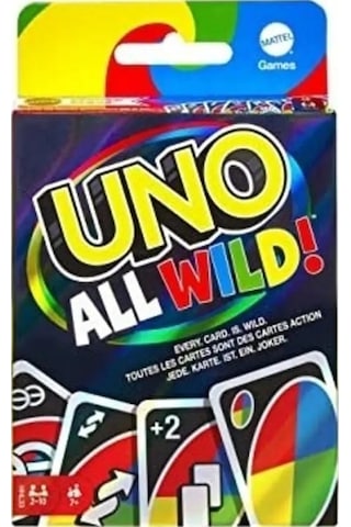 Mattel Uno All Wıld Lisanslı Uno Oyunu