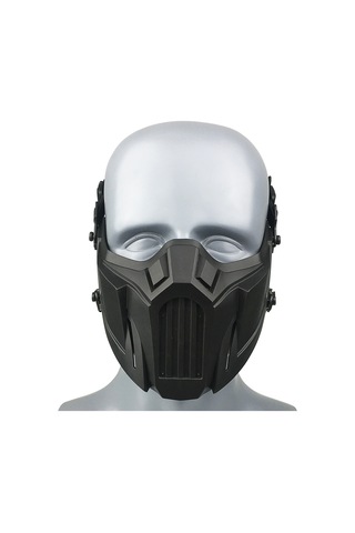 Wezone Kırmızı Taktik Maske - Outdoor Cs Ve Askeri Aktivite İçin Toz Ve Rüzgar Koruması, 121g Hafif Tpr Malzeme, Unisex, Tek Boyut Çok Renkli