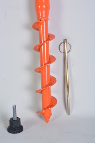 Plaj Şemsiye Kazığı Büyük Boy 3 Cm Çap Turuncu Renk