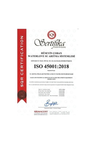 Sulook Waterlife Filtre 5 'li Lg Mebran Set Waterlife Su Arıtma Filtresi