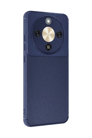 Huawei Honor Magic 8 Lite Auto Focus Karbon Kapak - Lacivert
