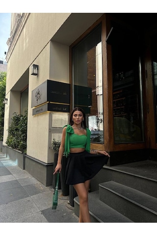 Havens Büstiyer & Şort Etekli Takım St06765 Karışık
