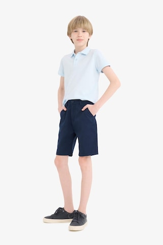 Defacto Ayıcılıklı Gabardin Şort Erkek Çocuk C2955A826SM - Lacivert