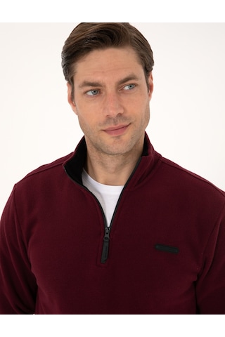 Pierre Cardin Erkek Bordo Sweatshirt 50314056-vr014 Bordo