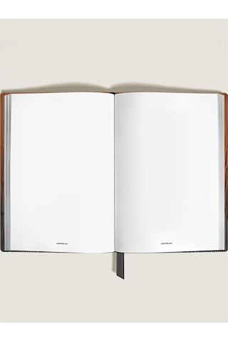 Montblanc Corteccia Sfumato Deri Büyük Boy Defter 137141 Kahverengi