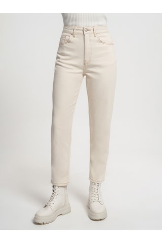 Mom Regular Fit Kadın Pantolon Denim
