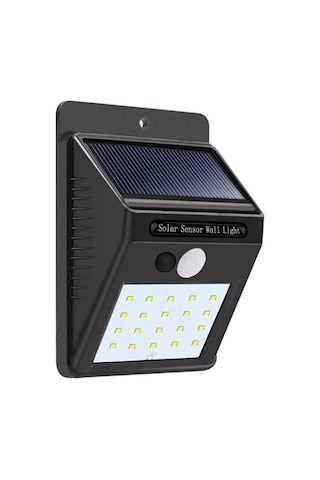 Solar Dekoratif Lambası Sensörlü Led Işık Bahçe Aydınlatma Çok Renkli