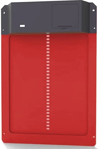 Otomatik Tavuk Kümesi Kapı Açacağı Akülü Işık Algılama Kontrolü Su Geçirmez Pet Red Unmarked