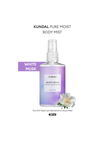 Kundal White Musk Pure Moist Body Mist 128 ML