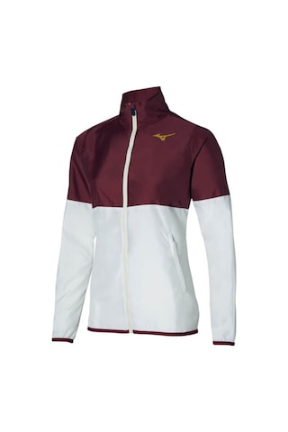 Mizuno Mızuno Printed Jacket Kadın Yağmurluk Beyaz