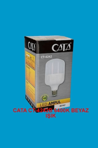 Ct-4242b Led Ampül Bulb 45w Ct-4242 Beyaz Işık Beyaz Işık E27 Led Ampul 45 Watt Yok