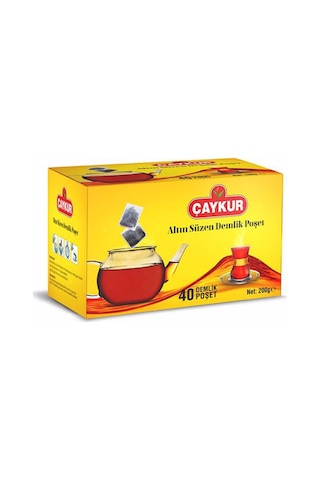Çaykur Altın Demlik Süzen Poşet 5 x 200 G