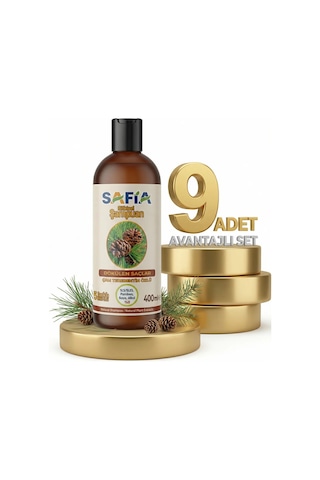 Safia Saç Dökülmesine Karşı Şampuan 9x400 Ml