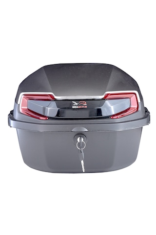 Motosiklet Çantası 33 Litre Metalik Koyu Gri
