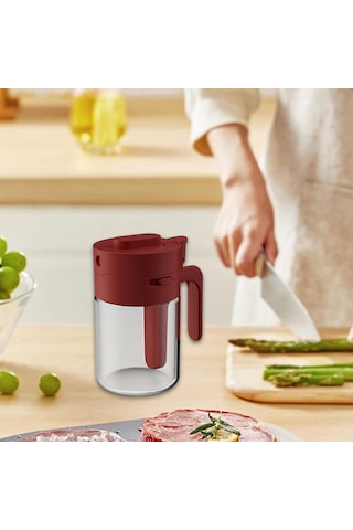 Suntek Kaşık Ayırıcı Gıda Depolama Yenilikçi Kırmızı Kırmızı