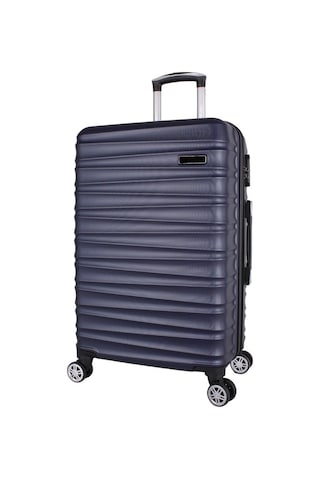 Bagacar Md Lacivert Abs Tekerlekli Büyük Boy Valiz