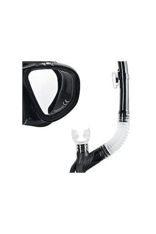 Arena Premium Snorkeling Set Unisex Siyah Yüzücü Şnorkel 002018505 Siyah