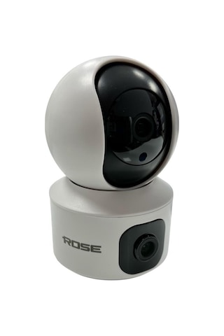 Rose Ahd-30150 İç Ortam Akıllı Wireless Kamera 360derece Hareketli Çift Kameralı
