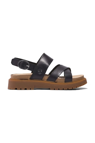 Timberland Backstrap Sandal Tb0A61Trw021-Black Full Graın Siyah