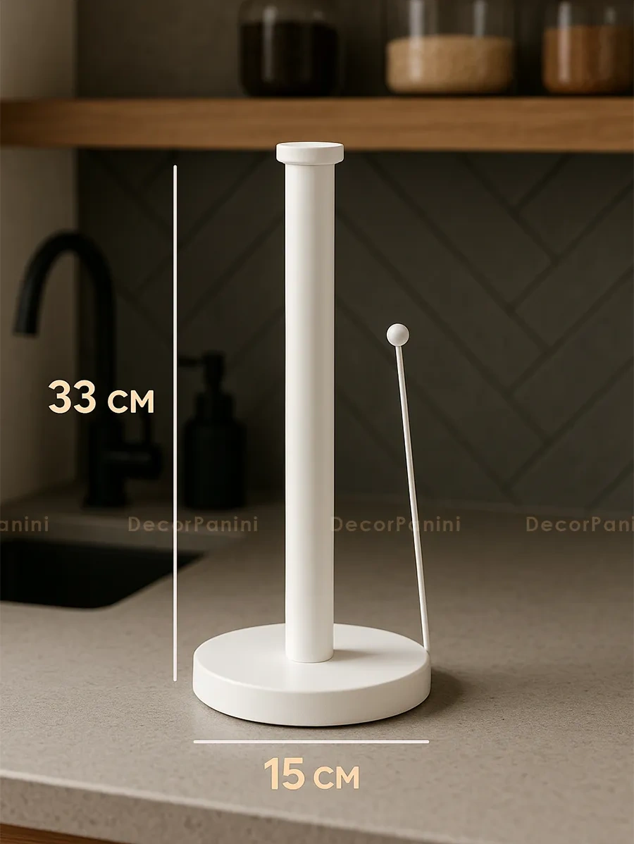 Decorpanini Kağıt Havlu Tutucu 397302540 Beyaz