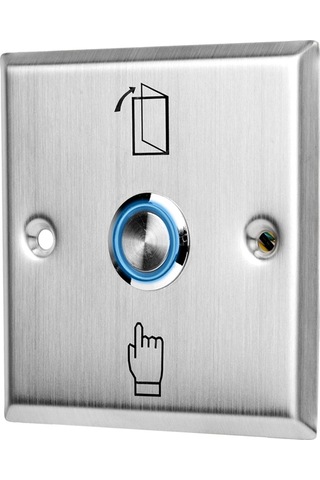 Tenfowee Stahl Kapı Erişim Kontrolü Anahtarı - Işıklandırılmış, Dayanıklı, Basılabilir Çıkış Tuşu Mc102d