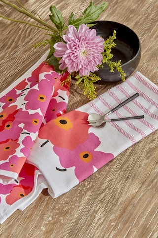 Karaca Home Roxie %100 Pamuk 2 Parça Mutfak Havlusu Pembe -  200.22.11.0069