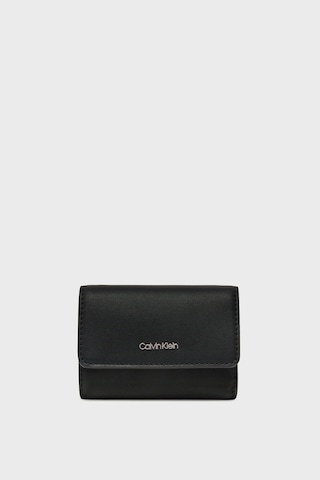 Calvin Klein Bayan Cüzdan Lv04f1030g Ub1 Siyah Siyah