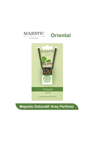 Majestic Oto Kokusu Oryantal 7 Ml - Dekoratif Araç Parfümü
