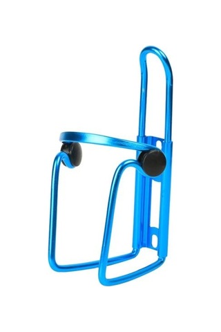 Bisiklet Su Şişe Kafesi Ağır Hizmet Tipi Alüminyum Alaşımlı Evrensel Mtb Bisiklet Bisiklet Su Bardağı Tutucu Depolama Rafı Bisiklet Aksesuarları Mavi