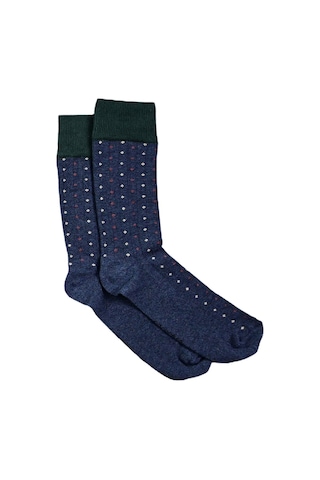 Erkek Mataro 3'lü Soket Çorap Renkli