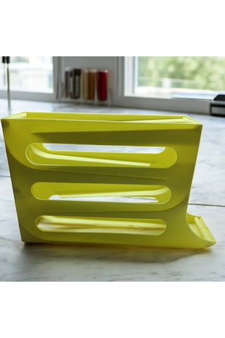 30cm -18cm25 Li Plastik Buzdolabı Yumurta Düzenleme Saklama Rafı