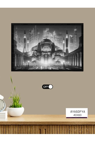 Tablo Pazarı Led Işıklı Tablo - Ayasofya