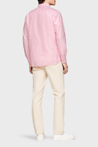 Tommy Hilfiger Erkek Gömlek Mw0mw35774 Tol Pembe Pembe
