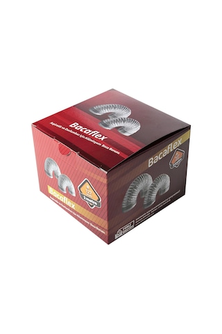 Bacamatik için Bacaflex Aspiratör Baca Borusu 127 mm 2 mt