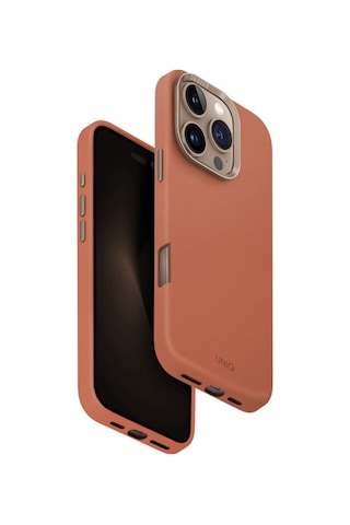 Apple Uyumlu iPhone 16 Pro Max Kılıf Lyden Serisi Deri Kaplama Magsafe Özellikli Magclick Premium Kılıf C