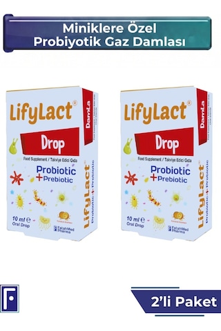 Lifylact Probiyotik Damla 2 x 10 ML
