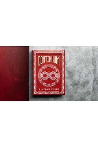 Bicycle Continuum Burgundy Oyun Kağıdı Limited Edition Uspcc Koleksiyonluk İskambil Kartları