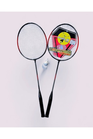 Badminton Raketi Set 2 Raket 1 Top Çantalı