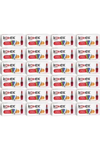 Kotex Tampon Mini 384 Lü Set 24pk 16