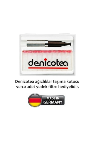 Denicotea 20271 Ejectör Filtreli Sig. Ağızlığı Syh/Silver