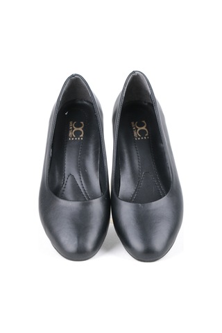 Ayakkabımood 3.5 Cm Siyah Topuklu Kadın Ayakkabı Siyah